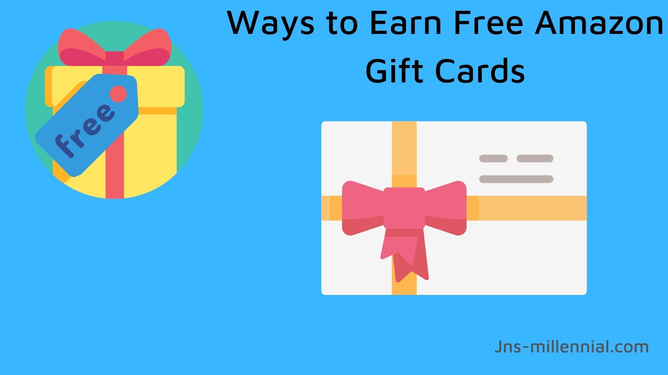 Ways to Earn Free Amazon Gift Cards