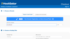 HostGator Domain Registration