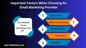 Important Factors When Choosing An Email Marketing Provider