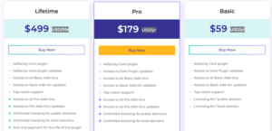 AdSanity pricing