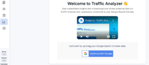 Scalenut traffic analytics feature