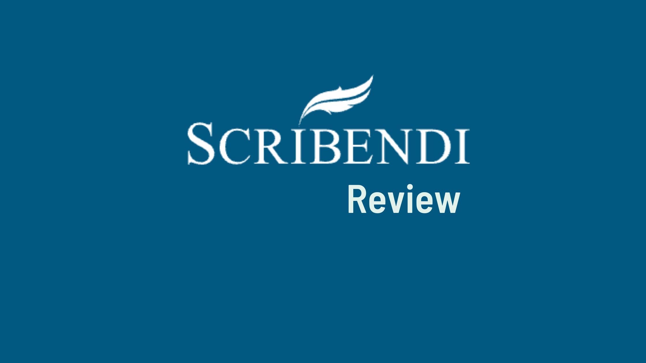 Scribendi Review
